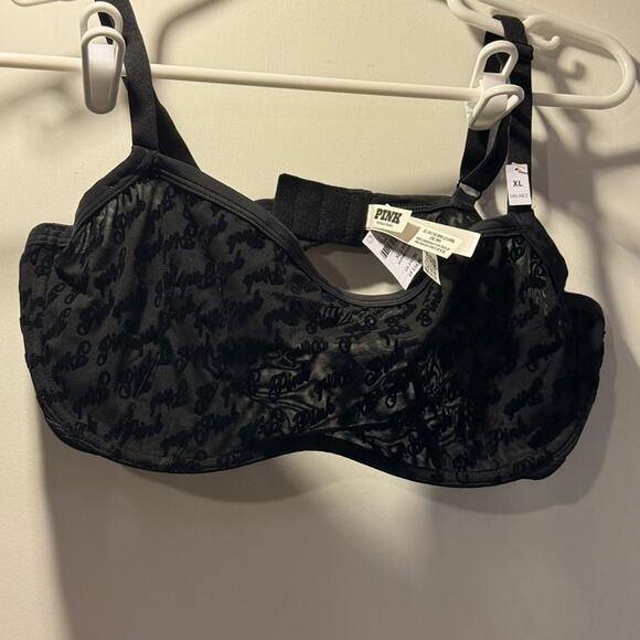 PINK Victoria's Secret Black Full-Coverage Bra - Picture 4 of 7